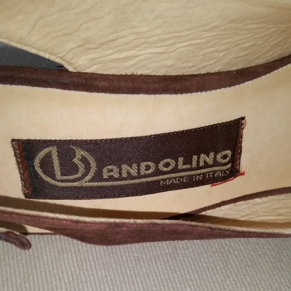 Bandolino brown suede peep toe heels NWT - Picture 3 of 5